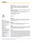 Research paper thumbnail of Fear of falling in community-dwelling older adults: A cause of falls, a consequence, or both?