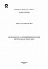 Research paper thumbnail of LEITURA E ESCRITA NA PRODUÇÃO DE SENTIDOS SOBRE BIOTECNOLOGIA NO ENSINO MÉDIO