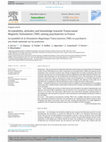 Research paper thumbnail of Acceptability, attitudes and knowledge towards Transcranial Magnetic Stimulation (TMS) among psychiatrists in France