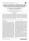 Comparative Aggressiveness of Verticillium dahliae, V. alboatrum and V. tricorpus on Potato as Measured by their Effects on Wilt Severity, Plant Growth and Subsequent Yield Loss Cover Page