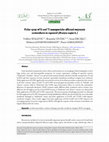 Research paper thumbnail of Foliar spray of Si and Ti nanoparticles affected enzymatic antioxidants in rapeseed (Brassica napus L.)