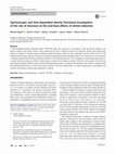 Research paper thumbnail of Spectroscopic and time-dependent density functional investigation of the role of structure on the acid-base effects of citrinin detection