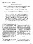 Research paper thumbnail of A Method for Simultaneous Physiological and Radiographic Recordings from Sleeping Neonatal Piglets