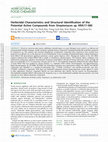 Research paper thumbnail of Herbicidal Characteristics and Structural Identification of the Potential Active Compounds from Streptomyces sp. KRA17-580