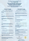 Research paper thumbnail of Convegno Internazionale "Verso una filosofia della tecnica. A partire da Bernard Stiegler