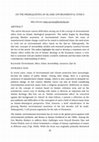 Research paper thumbnail of On the Prerequisites of Islamic Environmental Ethics