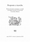 Research paper thumbnail of "Mobilita e stanzialità nello spazio portuale tra Mediterraneo e Atlantico secoli XVII XIX. Introduzione", Proposte e Ricerche. Rivista di storia economica e sociale,
XLVI/90 (inverno-primavera 2023), pp. 15-22.