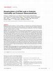 Phosphorylation of ACTN4 Leads to Podocyte Vulnerability and Proteinuric Glomerulosclerosis Cover Page