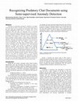 Recognizing Predatory Chat Documents using Semi-supervised Anomaly Detection Cover Page