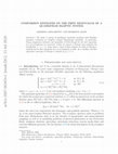 Research paper thumbnail of Comparison estimates on the first eigenvalue of a quasilinear elliptic system