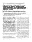 Research paper thumbnail of Expression Studies of Superoxide Dismutases in Nodules and Leaves of Transgenic Alfalfa Reveal Abundance of Iron-Containing Isozymes, Posttranslational Regulation, and Compensation of Isozyme Activities