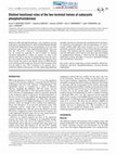 Distinct Functional Roles of the Two Terminal Halves of Eukaryotic Phosphofructokinase Cover Page