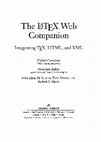 Research paper thumbnail of The LATEX Web Companion: Integrating TEX, html, and xml