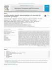 Research paper thumbnail of Is current biochar research addressing global soil constraints for sustainable agriculture?