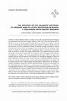 Research paper thumbnail of THE SPECIFICS OF THE PALAMITE DOCTRINE, ITS ORIGINS, AND ITS LATEST RECEPTION IN RUSSIA: A DISCUSSION OF ALEXANDER KYRLEZHEV WITH DMITRY BIRIUKOV