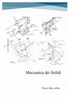 Meccanica dei Solidi Cover Page