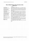 Research paper thumbnail of Effects of Methanolic Extract of Ficus carica Leaves on Cystic Echinococcosis