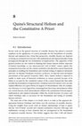 Research paper thumbnail of Quine’s Structural Holism and the Constitutive A Priori