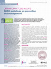 IN CATS ABCD guidelines on prevention and management Cover Page