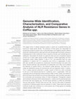 Genome-Wide Identification, Characterization, and Comparative Analysis of NLR Resistance Genes in Coffea spp Cover Page