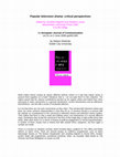 Research paper thumbnail of Book Review: Popular Television Drama: Critical Perspectives