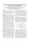 Optical feed-forward carrier recovery using semiconductor optical devices and low frequency electronics Cover Page