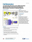 17β-Estradiol Directly Lowers Mitochondrial Membrane Microviscosity and Improves Bioenergetic Function in Skeletal Muscle Cover Page