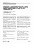 Temporal trends of incidence and survival of sarcoma of digestive tract including Gastrointestinal Stromal Tumours (GIST) in two areas of the north-east of Spain in the period 1981–2005: a population-based study Cover Page