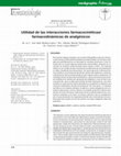 Usefulness of the pharmacokinetics and pharmacodynamics interactions of analgesic drugs Cover Page