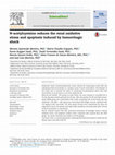 Research paper thumbnail of N-acetylcysteine reduces the renal oxidative stress and apoptosis induced by hemorrhagic shock