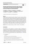 Research paper thumbnail of Nitrogen-Doped Titanium Dioxide Thin Films Formation on the Surface of PLLA Electrospun Microfibers Scaffold by Reactive Magnetron Sputtering Method