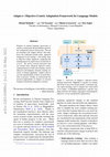 Research paper thumbnail of Adaptor: Objective-Centric Adaptation Framework for Language Models