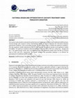 Research paper thumbnail of Factorial design and optimization of leachate treatment using persulfate oxidation