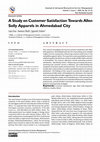 Research paper thumbnail of A Study on Customer Satisfaction Towards Allen Solly Apparels in Ahmedabad City