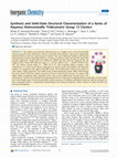 Research paper thumbnail of Synthesis and solid-state structural characterization of N,N′-dicyclohexyldithiooxamide complexes of HgX2(X = SCN or Cl)