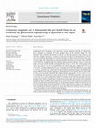 Cretaceous magmatic arc in Hainan and the peri-South China Sea as evidenced by geochemical fingerprinting of granitoids in the region Cover Page