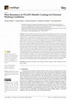 Research paper thumbnail of Wear Resistance of (Ti,Al)N Metallic Coatings for Extremal Working Conditions