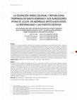 Research paper thumbnail of LA OCUPACIÓN TARDO-COLONIAL Y REPUBLICANA TEMPRANA EN SANTO DOMINGO Y SUS ALREDEDORES (PUNA DE JUJUY): UN ABORDAJE ARTICULADO DESDE LA MATERIALIDAD Y LAS FUENTES ESCRITAS