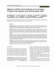 Research paper thumbnail of Influenza A (H1N1) virus pandemic in Fars province: a report from southern Iran, July-December 2009