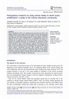 Research paper thumbnail of Participatory research on using virtual reality to teach ocean acidification: a study in the marine education community