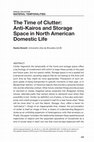 The Time of Clutter: Anti-Kairos and Storage Space in North American Domestic Life Cover Page