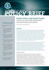 Research paper thumbnail of South Africa and South Sudan Lessons for Post-Conflict Development and Peacebuilding Partnerships