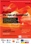 "3rd Metahuman Futures Forum – ¿Ending the Age of Denialism?", June 1-2 2024, Mytilene, Lesvos (Greece),  Programme Booklet Cover Page