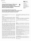 Research paper thumbnail of Image‐Guided Surgery Influences Perioperative Morbidity from Endoscopic Sinus Surgery: A Systematic Review and Meta‐Analysis