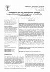 Substance Use and HIV among Subjects Attending Integrated Counseling and Testing Centre in South India: A Case Control Study Cover Page