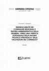 Insindacabilità dei consiglieri regionali e natura amministrativa della delibera: verso una verifica sostanziale della natura "politico-strategica" delle valutazioni del Consiglio? Cover Page