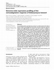 Genome‐wide expression profiling of the osmoadaptation response of Debaryomyces hansenii Cover Page