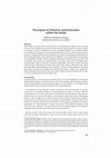 Research paper thumbnail of The impact of effective communication within the family