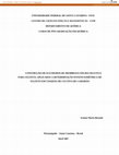 Research paper thumbnail of Construção de eletrodos de membrana sólida seletiva para sulfeto, aplicados a determinação potenciométrica de sufleto em tanques de cultivo de camarão