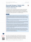 Research paper thumbnail of Myocardial Damage in Patients With Deferred Stenting After STEMI: A DANAMI-3-DEFER Substudy